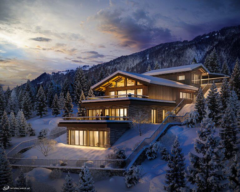 Exterior Chalet Renderwerk